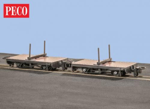 GR-310 Peco 4-wheel Bolster Wagon (2)